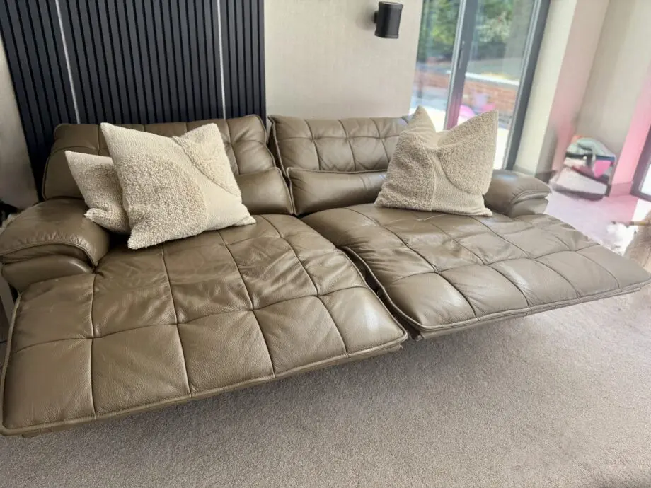 Sofology brown recliner sofa set