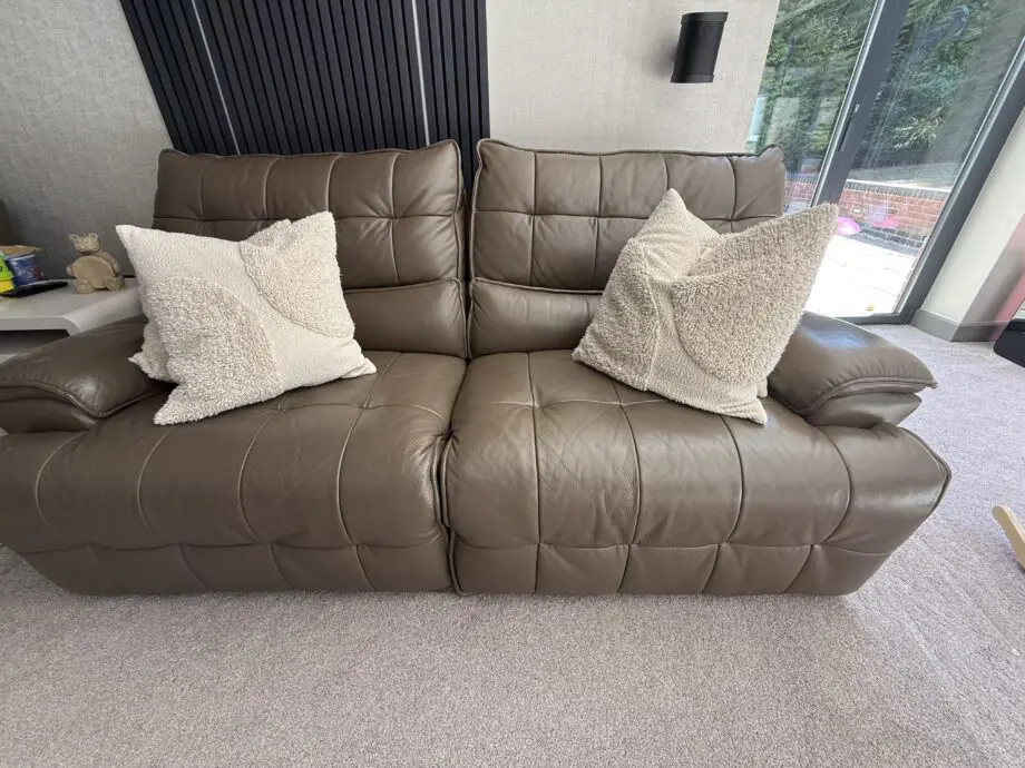 Sofology brown recliner sofa set