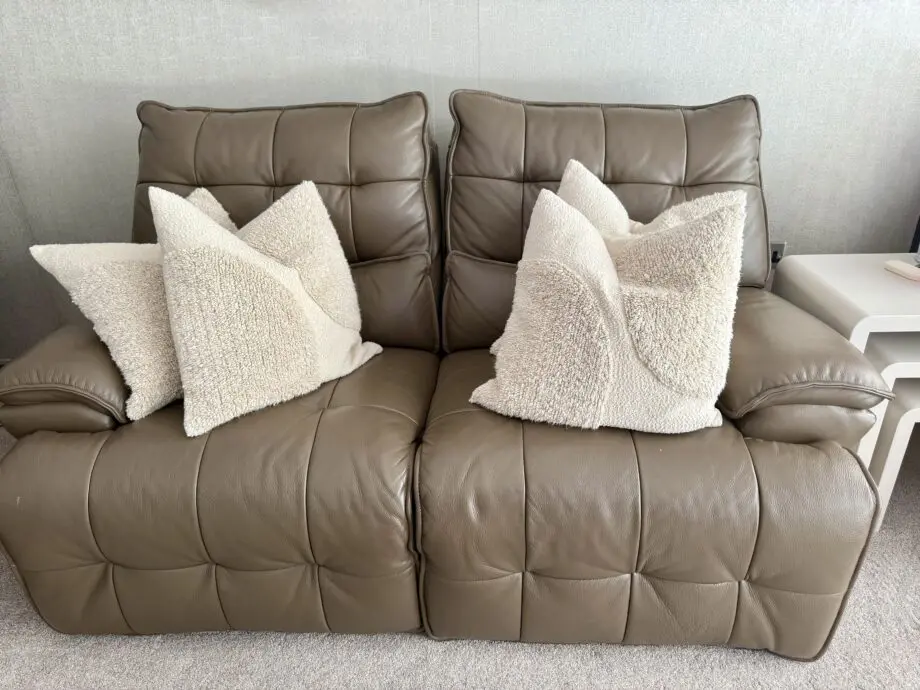 Sofology brown recliner sofa set