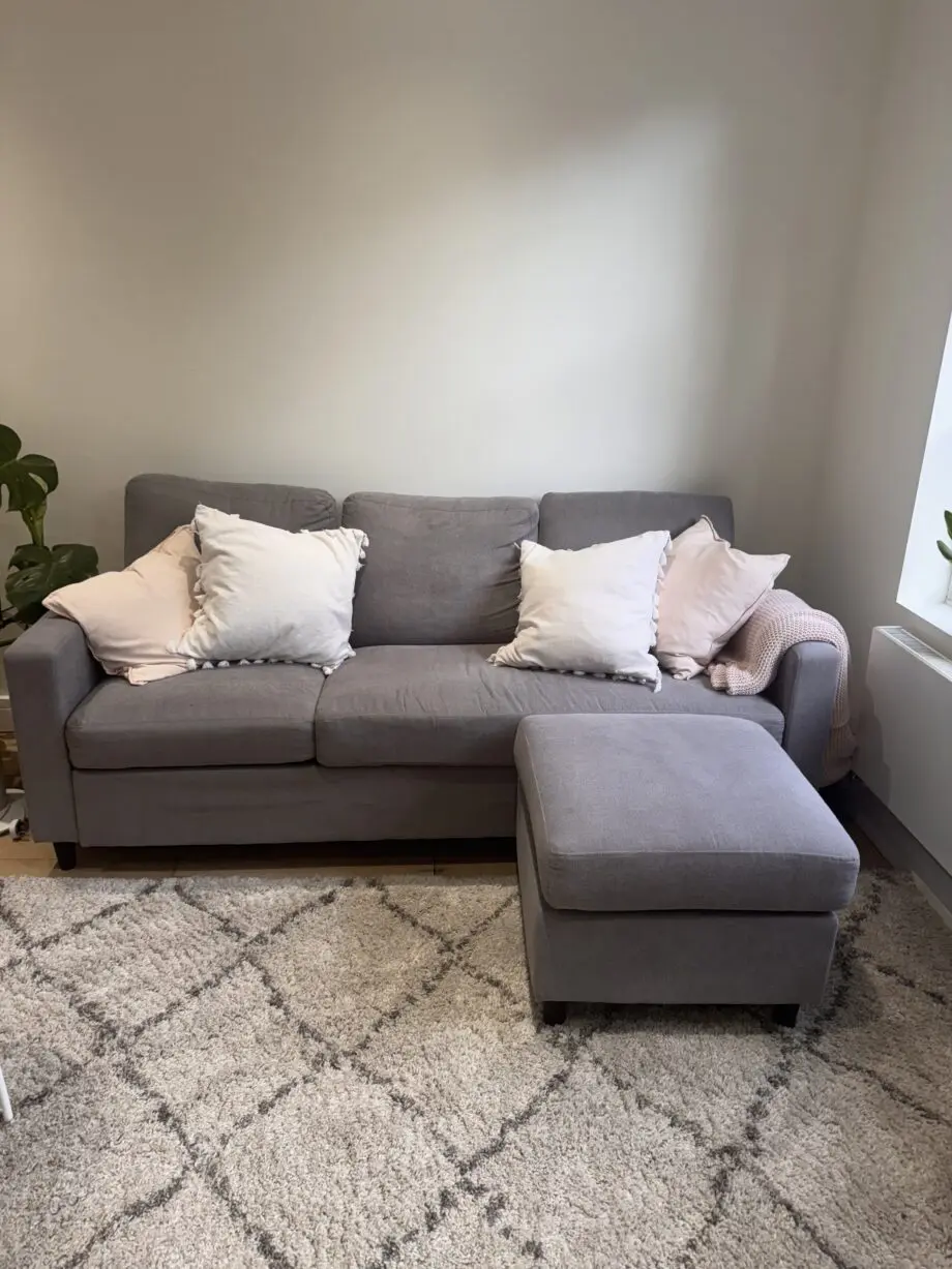 Grey 3 seater sofa from Daals
