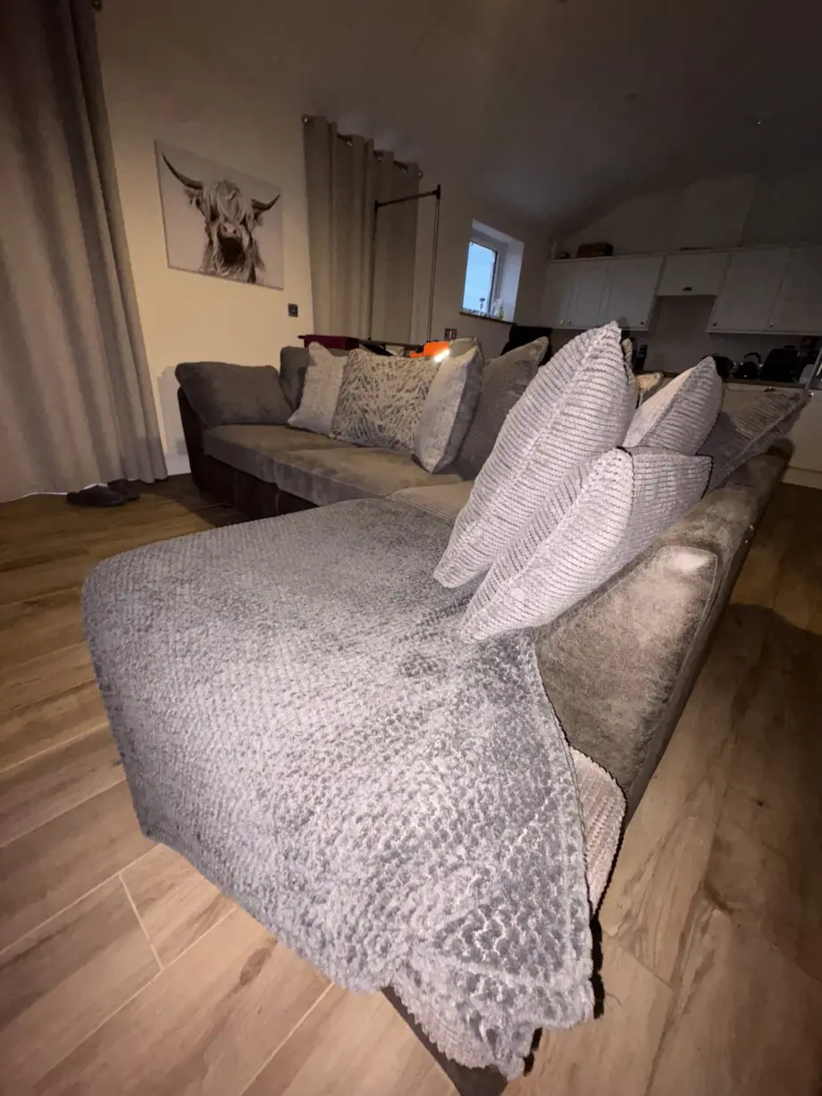 DFS Left Hand corner sofa
