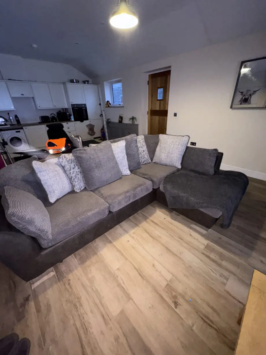 DFS Left Hand corner sofa