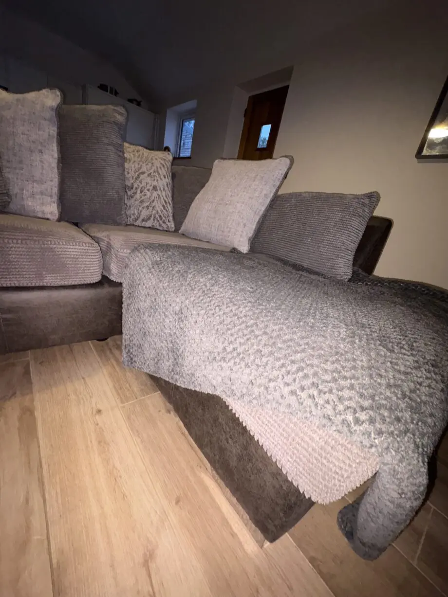 DFS Left Hand corner sofa