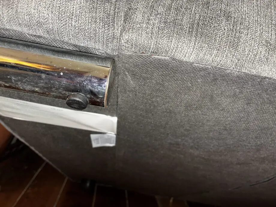 2 x DFS Grey Sophia Sofa