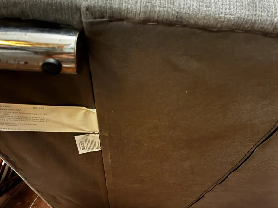 2 x DFS Grey Sophia Sofa