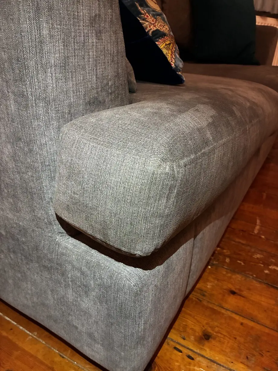 2 x DFS Grey Sophia Sofa
