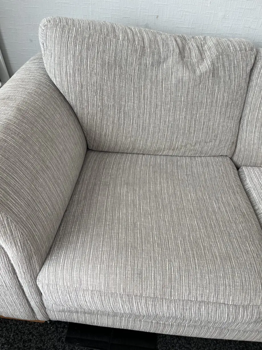 DFS grey sofa x2