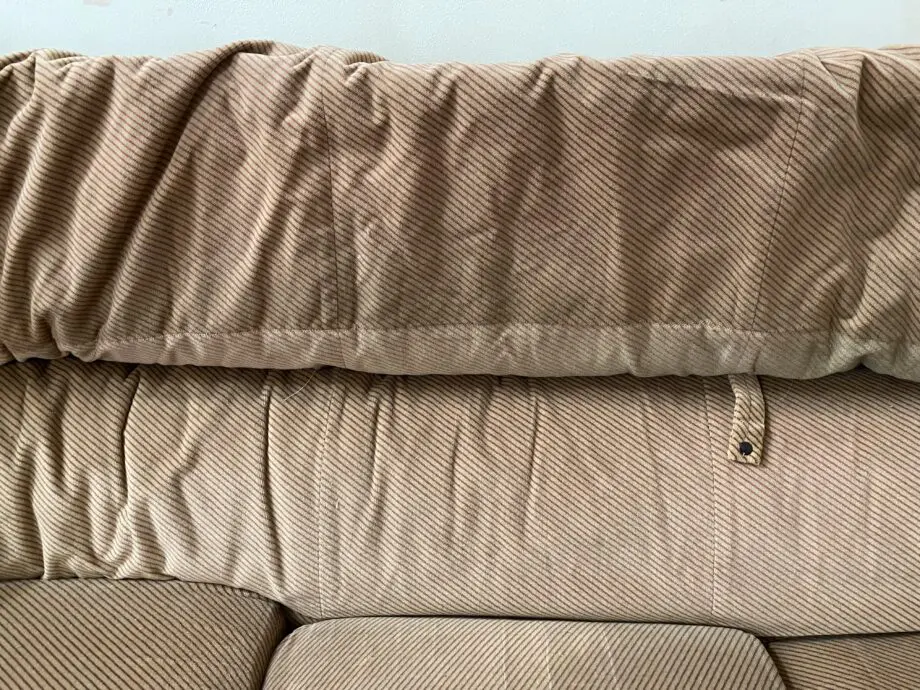 Vintage Mid-century Toothill Sofa Teak Frame
