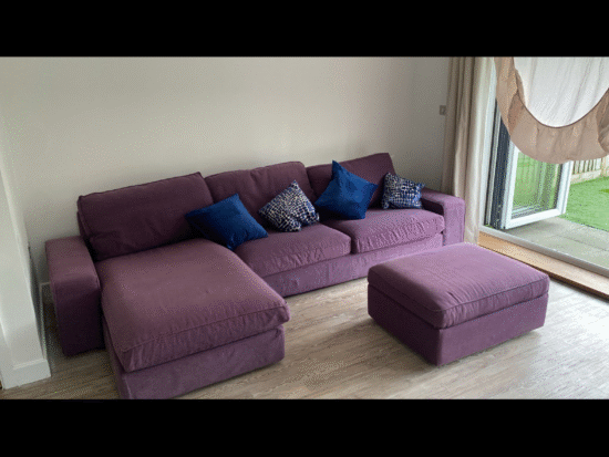 L Shape IKEA Sofa