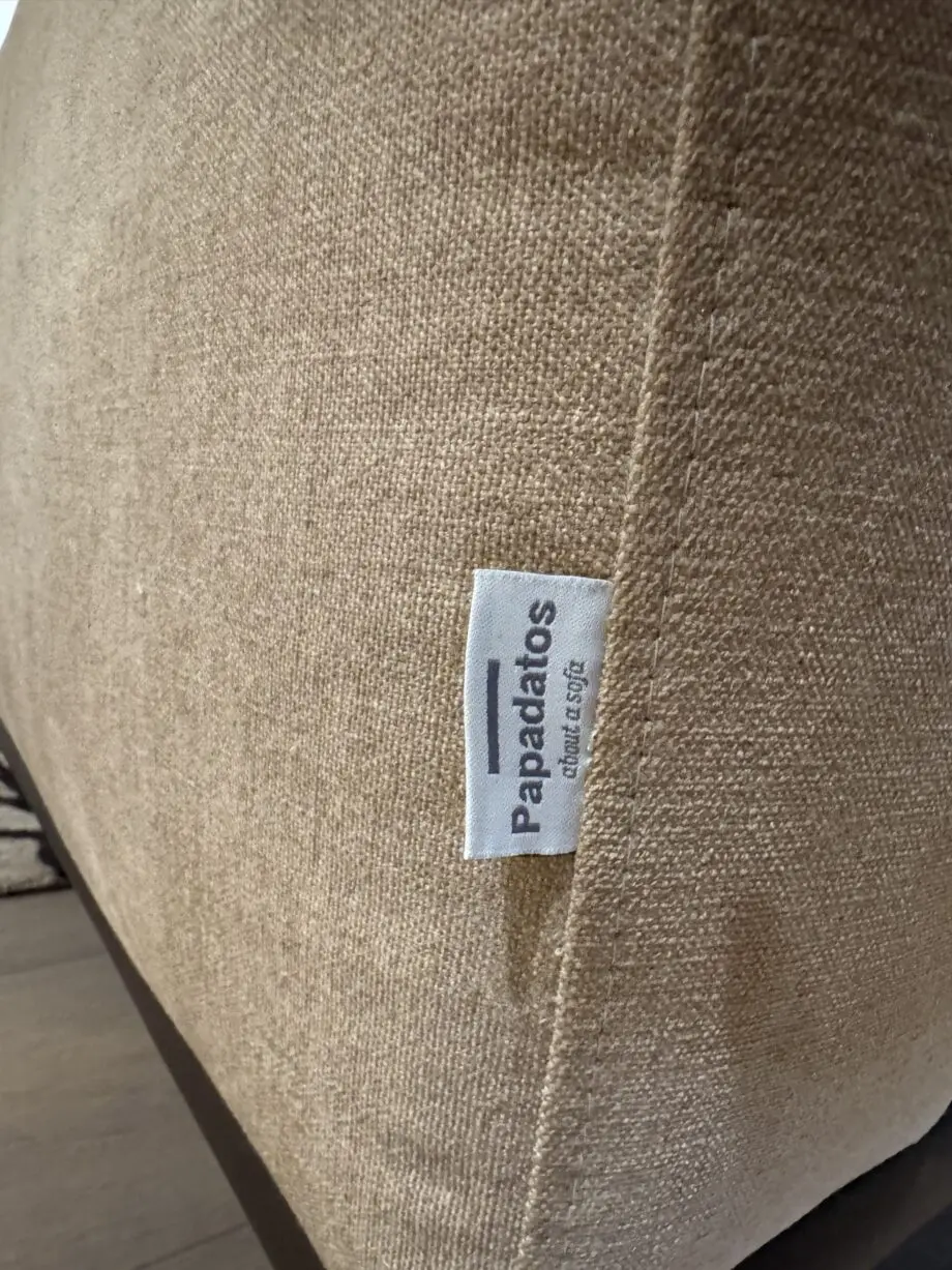 Papadatos Sofa Set. Large L shaped Sofa + 3 Seater. £19,000 RRP