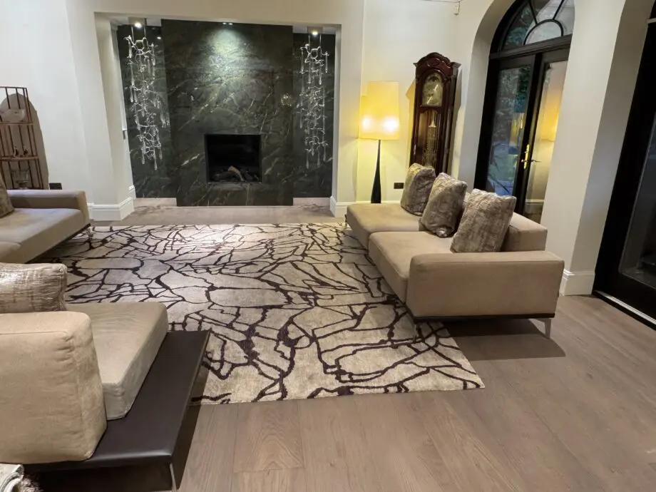 Papadatos Sofa Set. Large L shaped Sofa + 3 Seater. £19,000 RRP