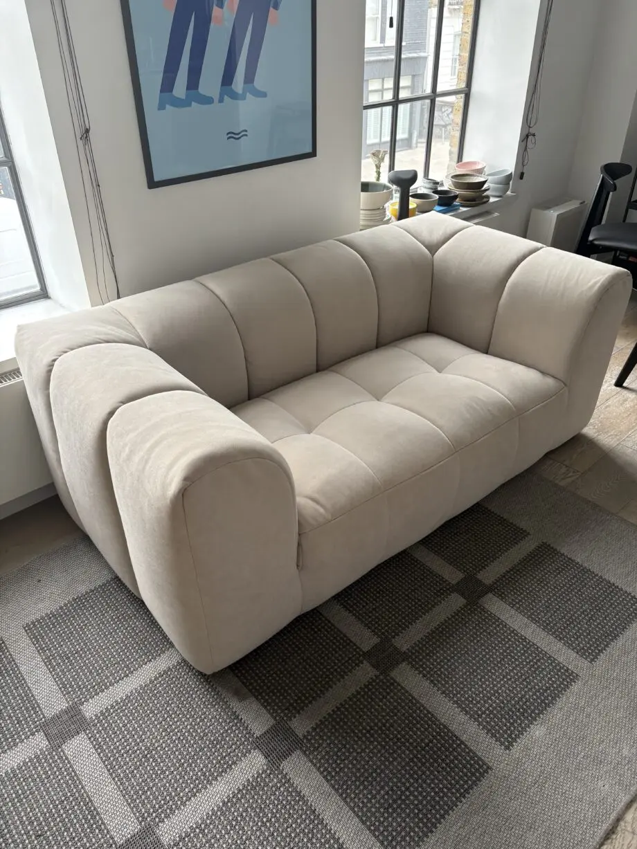 Dusk Manhattan 2 Seater Sofa - Stone