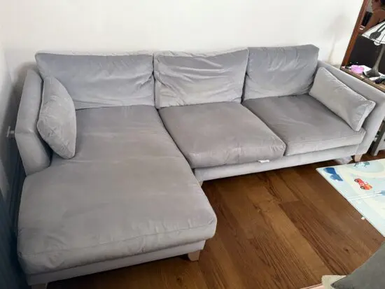 The Lounge co Paloma - left-hand chaise-end corner sofa