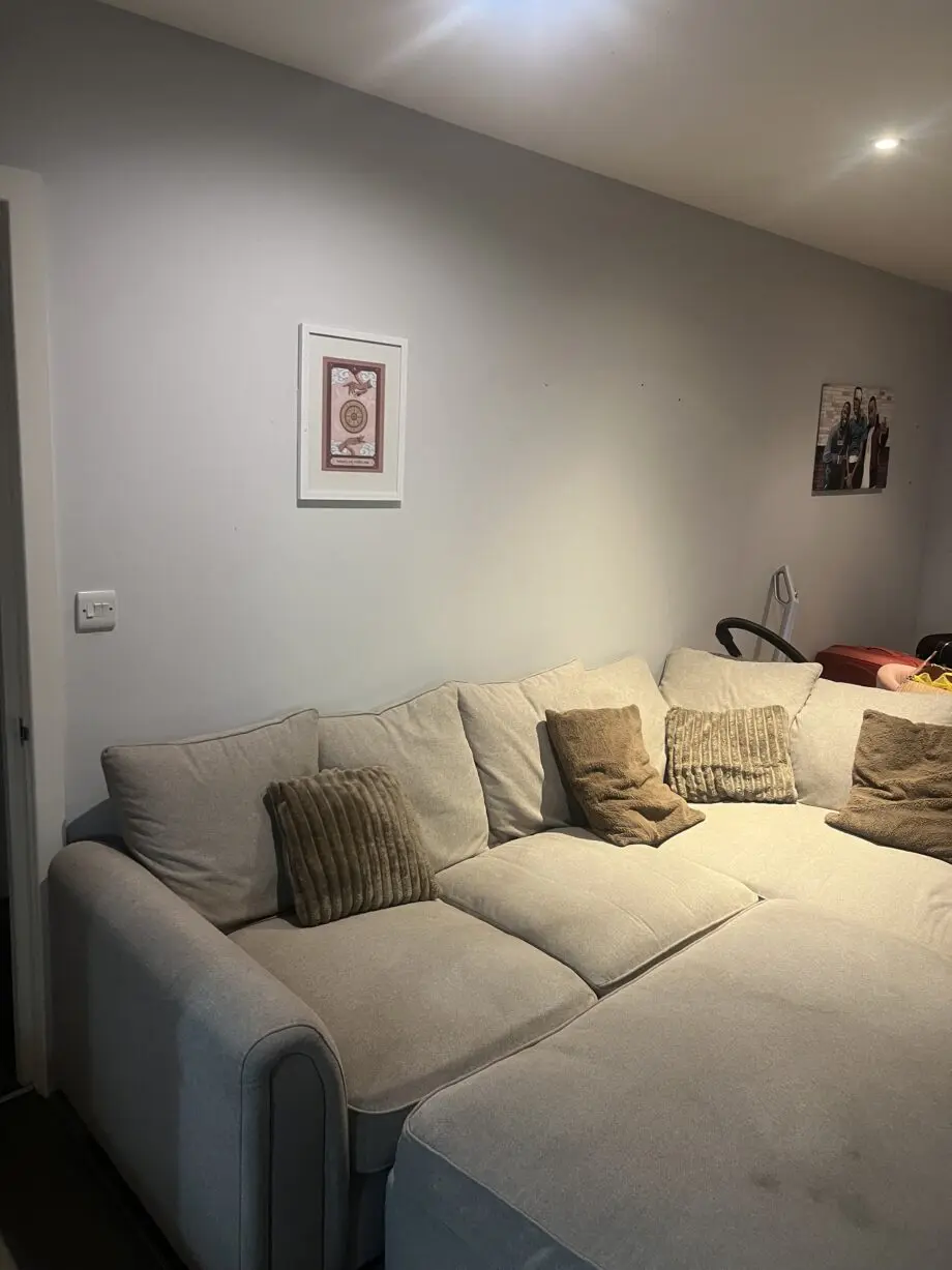 SOFA - SOFA CLUB L SHAPED + EXTRA MIDDLE SPACE BEIGE