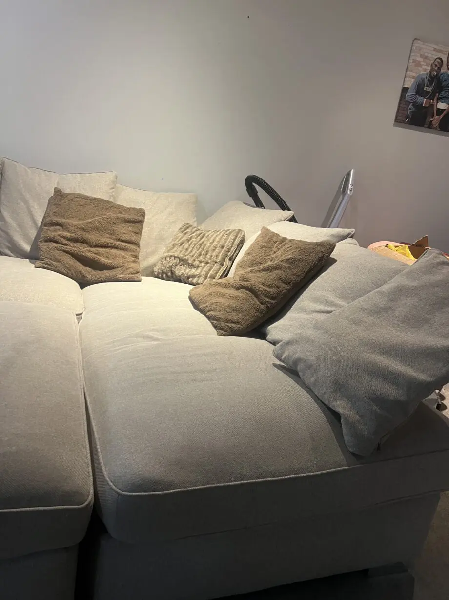 SOFA - SOFA CLUB L SHAPED + EXTRA MIDDLE SPACE BEIGE