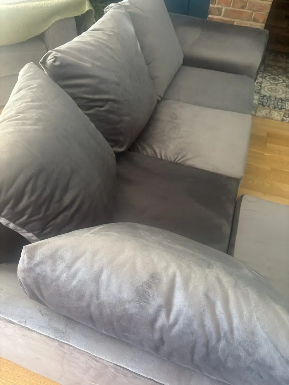 Brand new corner grey sofa