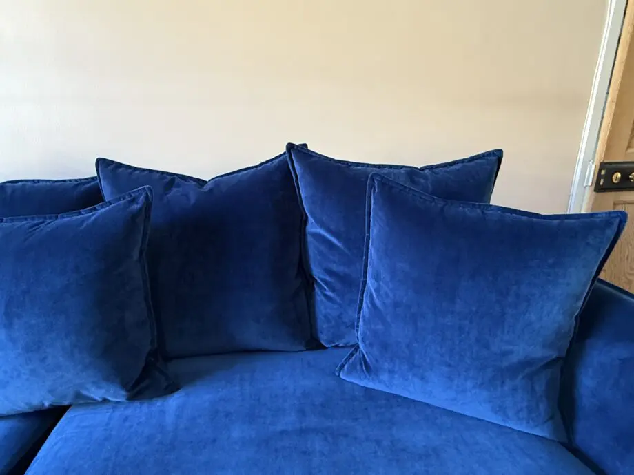 Loaf Clever Velvet Smooch Sofa in Brolly