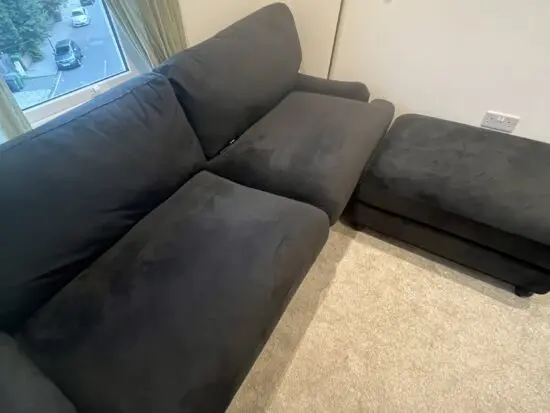 Brand New - Dusk Hampshire 3 seater sofa and pouffe