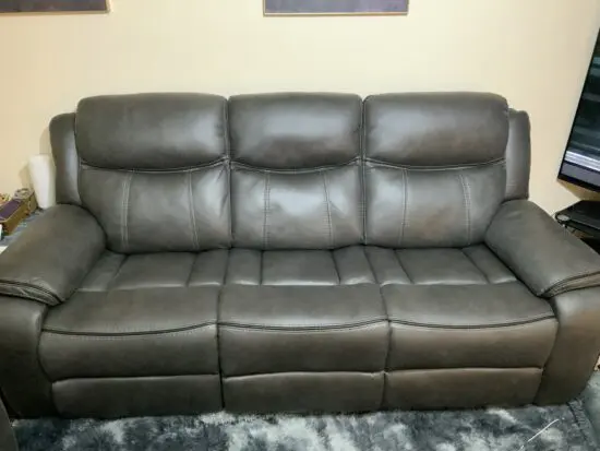 NCF Lotus 3 & 2 Seater Power Recliners -Grey