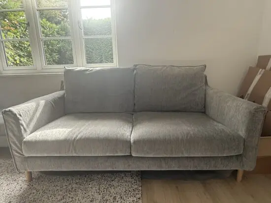 Grey Adventures in Furniture (AIF) 2 seater Austin sofa