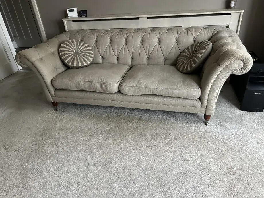 Laura Ashley 2x 2seater chesterfield sofas