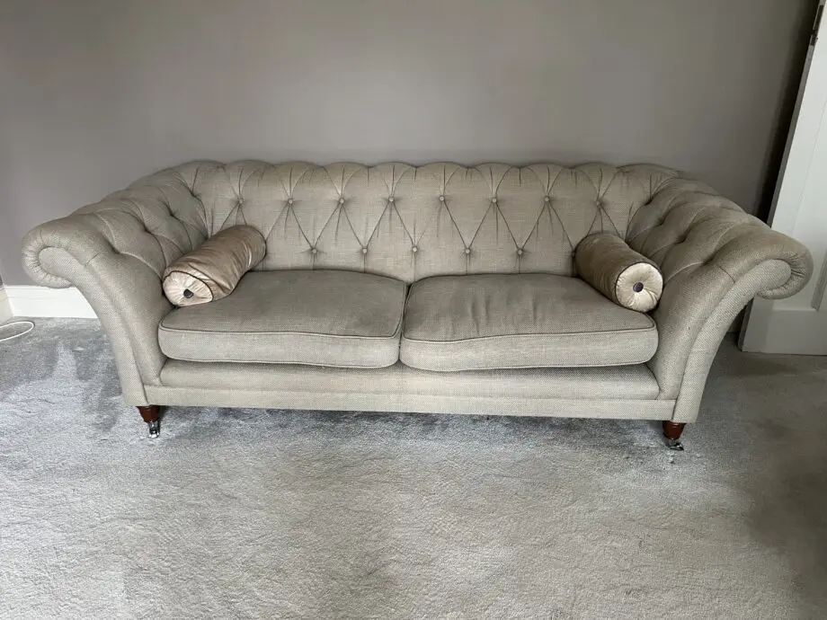 Laura Ashley 2x 2seater chesterfield sofas