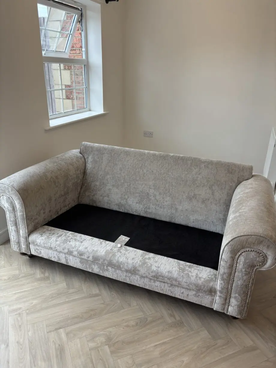 Fabb Furniture Grey 2 Seater Sofa