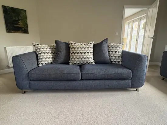 Barker & Stonehouse large blue sofa