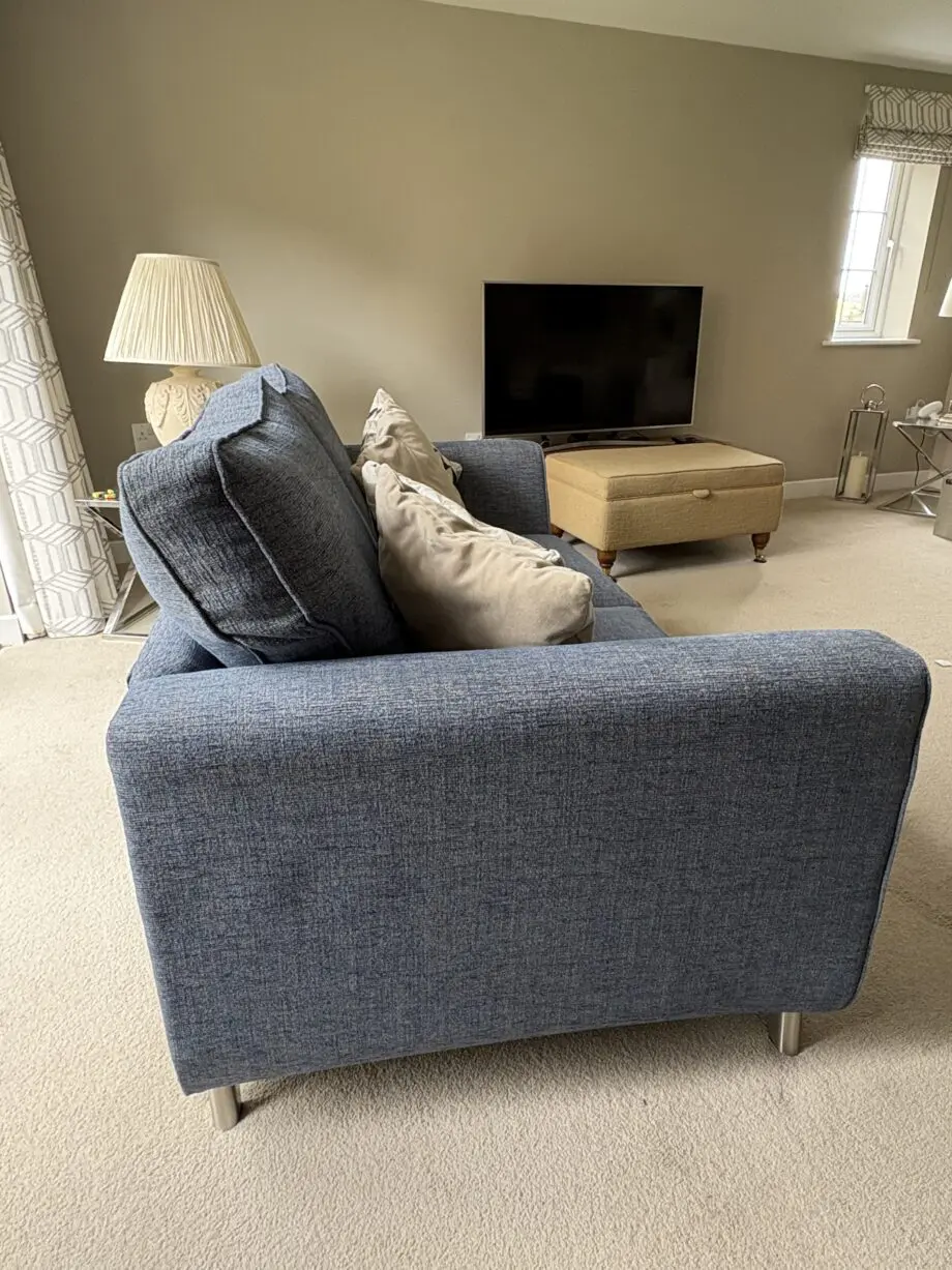Two Barker and Stonehouse sofas in blue