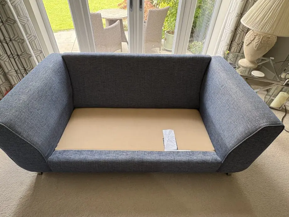 Two Barker and Stonehouse sofas in blue