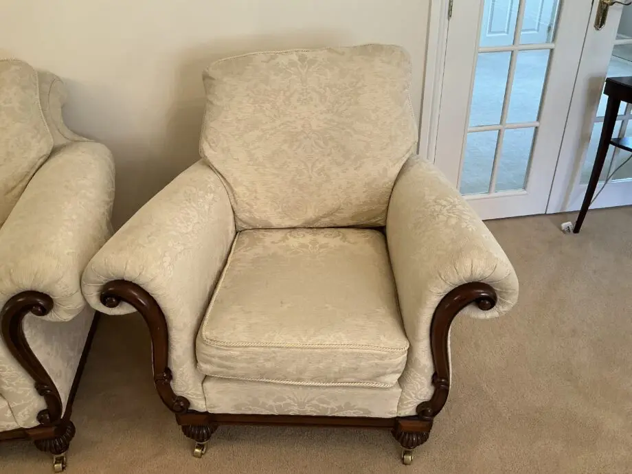 Wade Upholstery 3 piece suite in Ivory