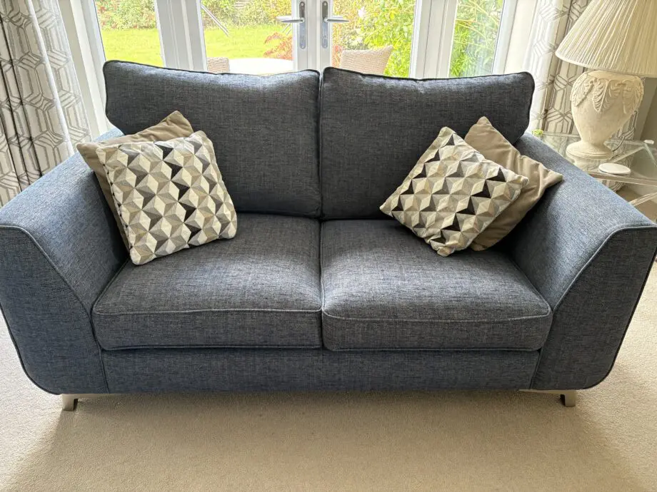 Two Barker and Stonehouse sofas in blue
