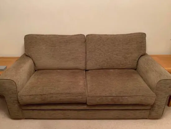 Brown 3 Seater Sofa