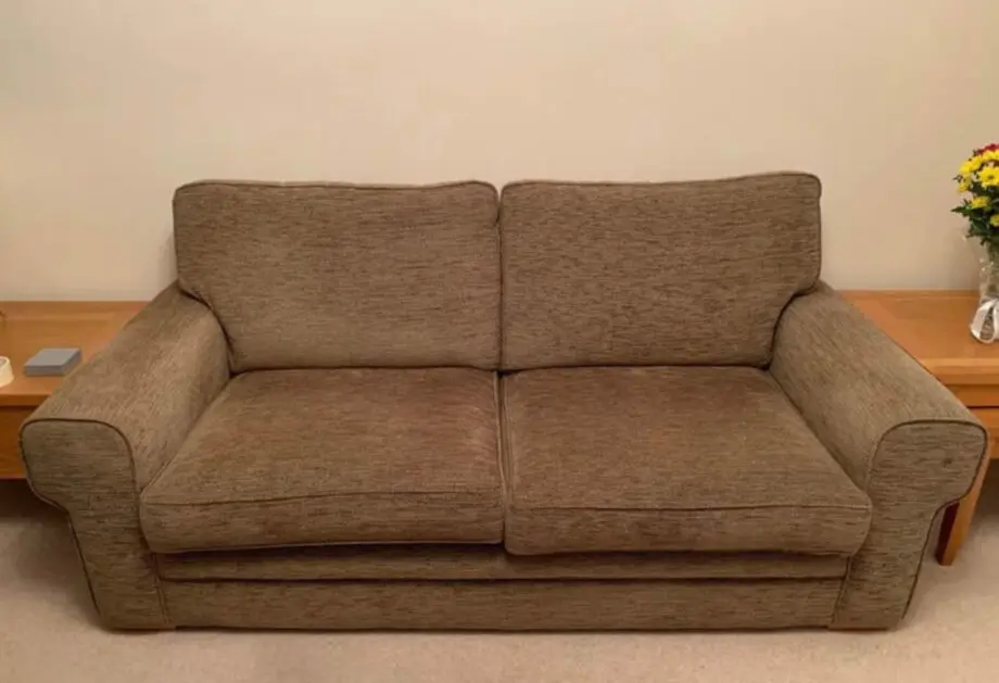 Brown 3 Seater Sofa