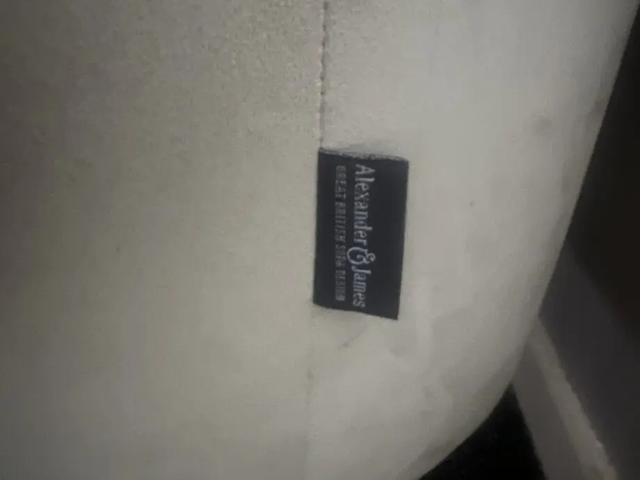 Alexander & James Vivienne beige sofas