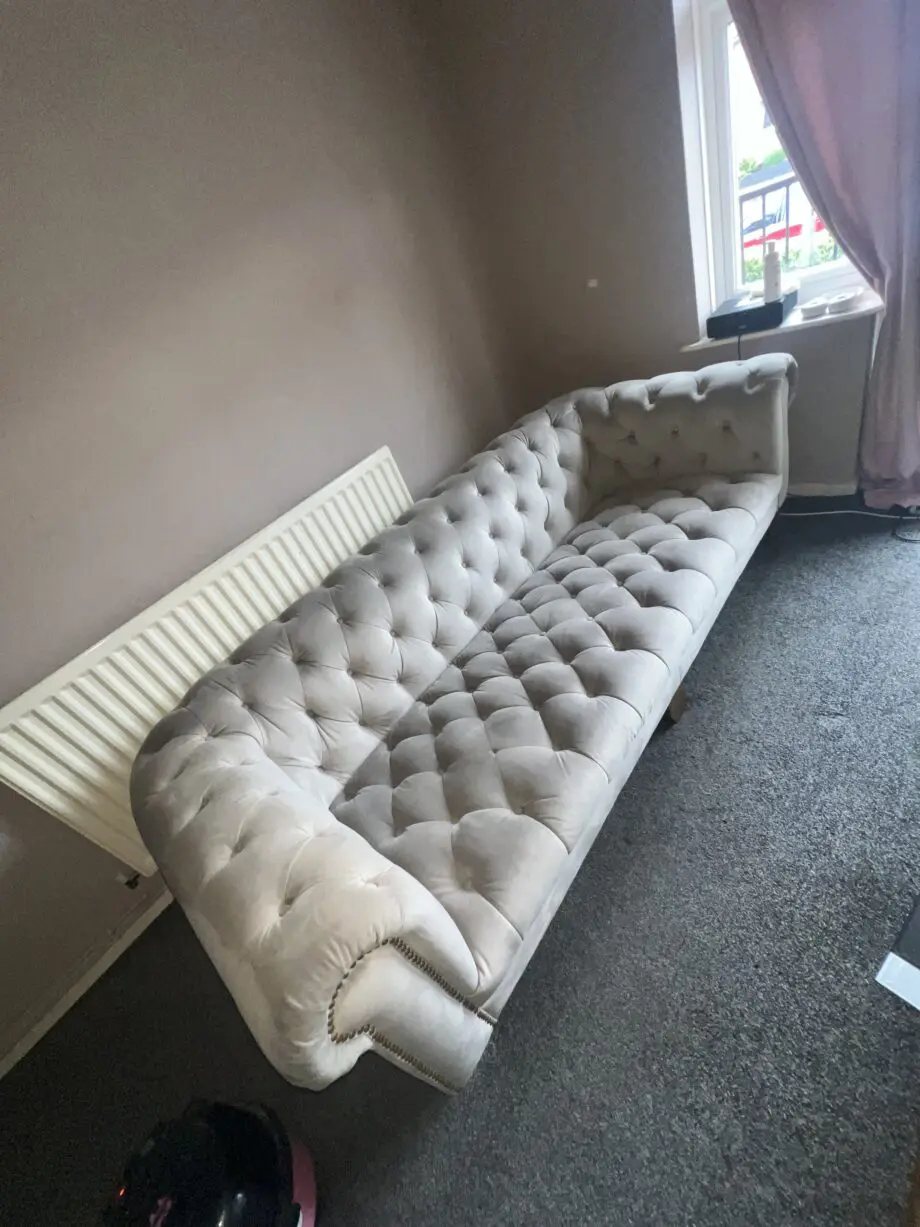 Alexander & James Vivienne beige sofas
