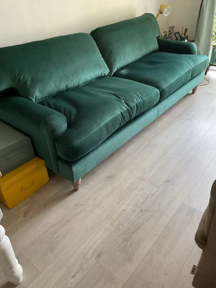 DFS Livie 4 seater sofa in Forest Green