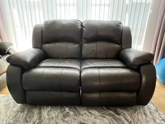 Brown sofa