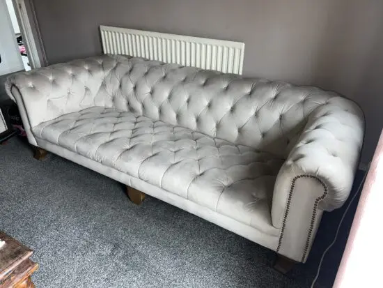 Alexander & James Vivienne beige sofas