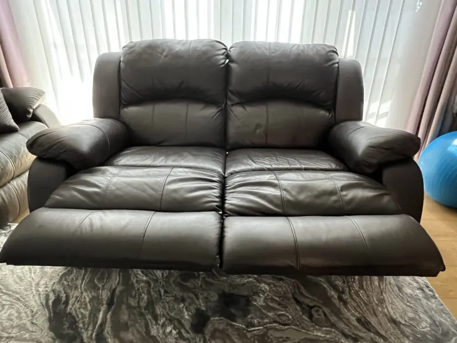 Brown sofa