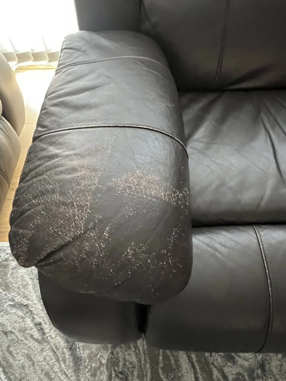 Brown sofa
