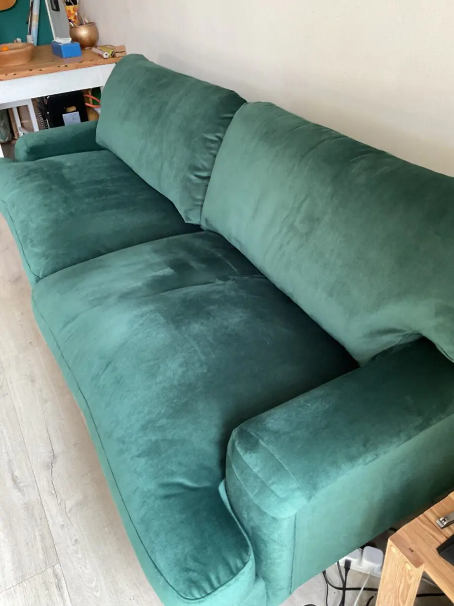 DFS Livie 4 seater sofa in Forest Green