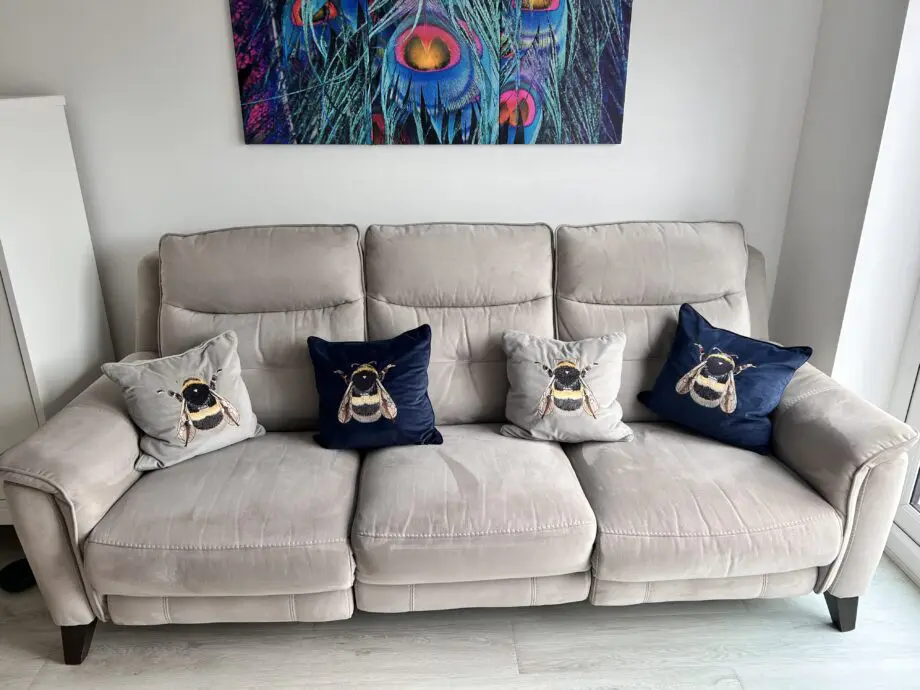 Stylish and comfortable 3 seater power recliner sofa from Sofology.