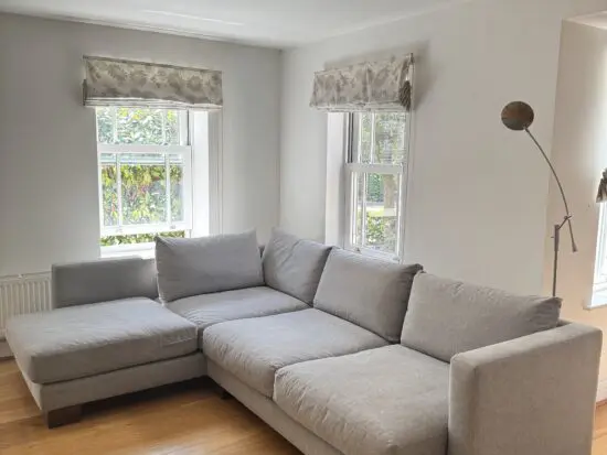 Corner Sofa, great condition, light grey colour, built to last