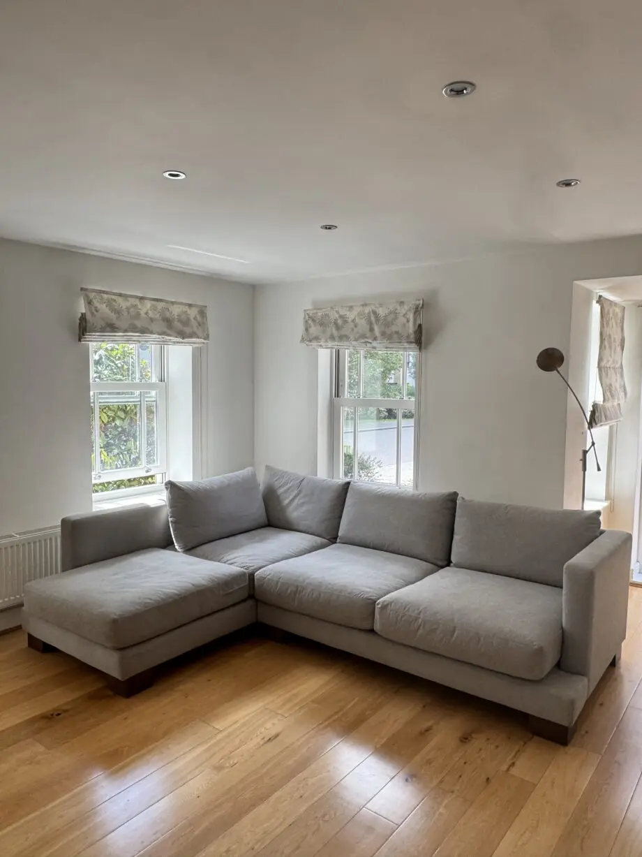 Corner Sofa, great condition, light grey colour, built to last