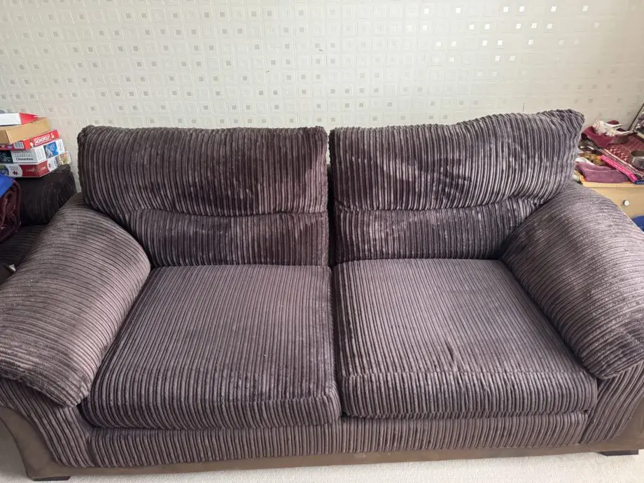 DFS Chocolate 3 seater sofa