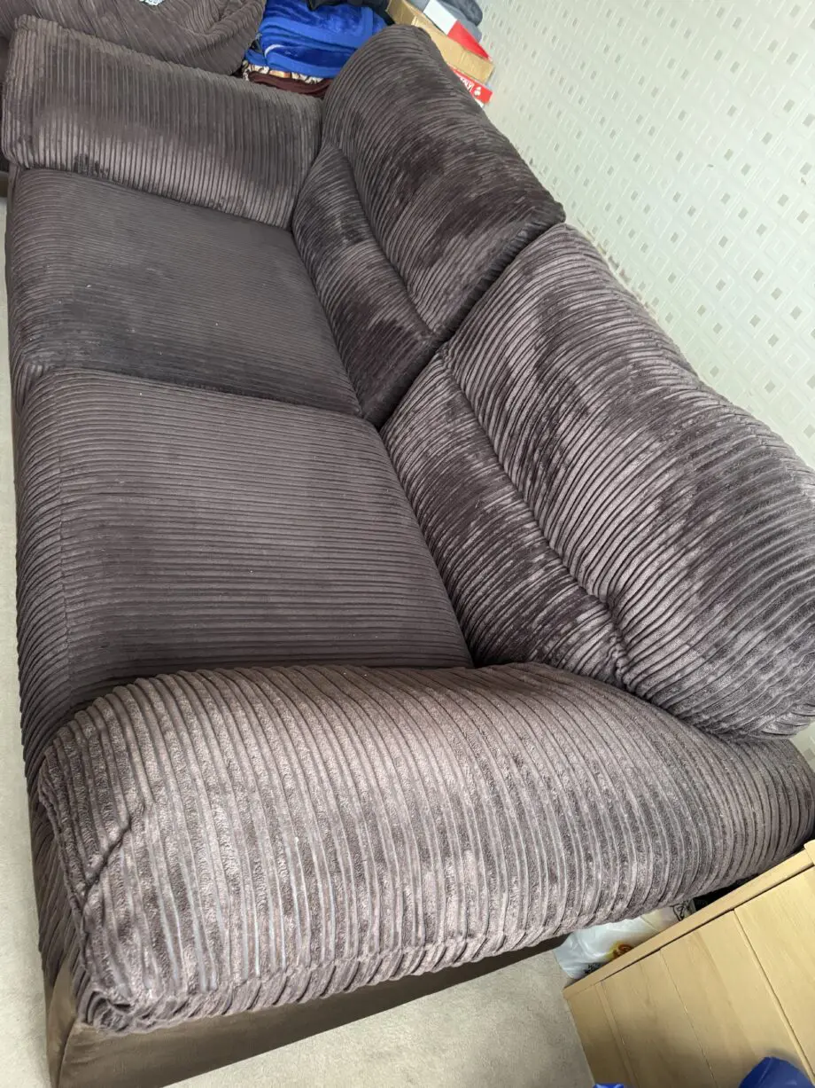 DFS Chocolate 3 seater sofa