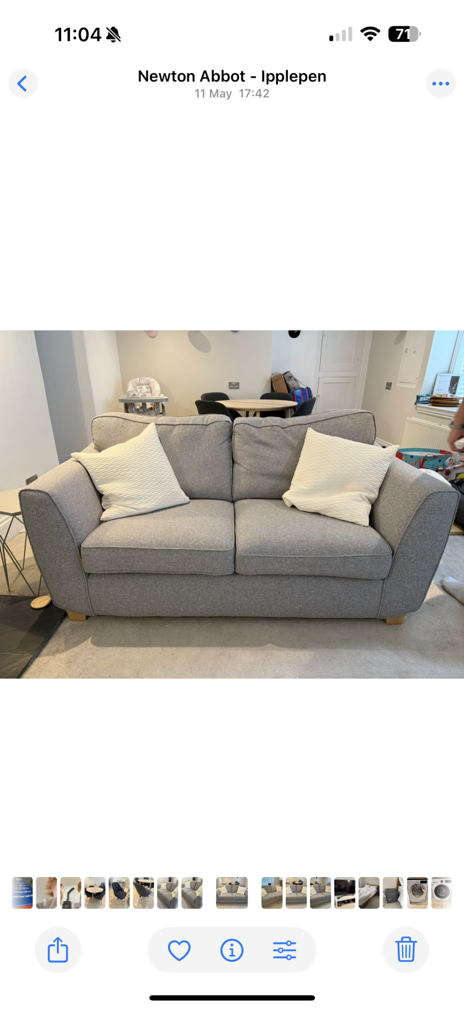 DFS Grey Orlby Set 2 + 3 Seater