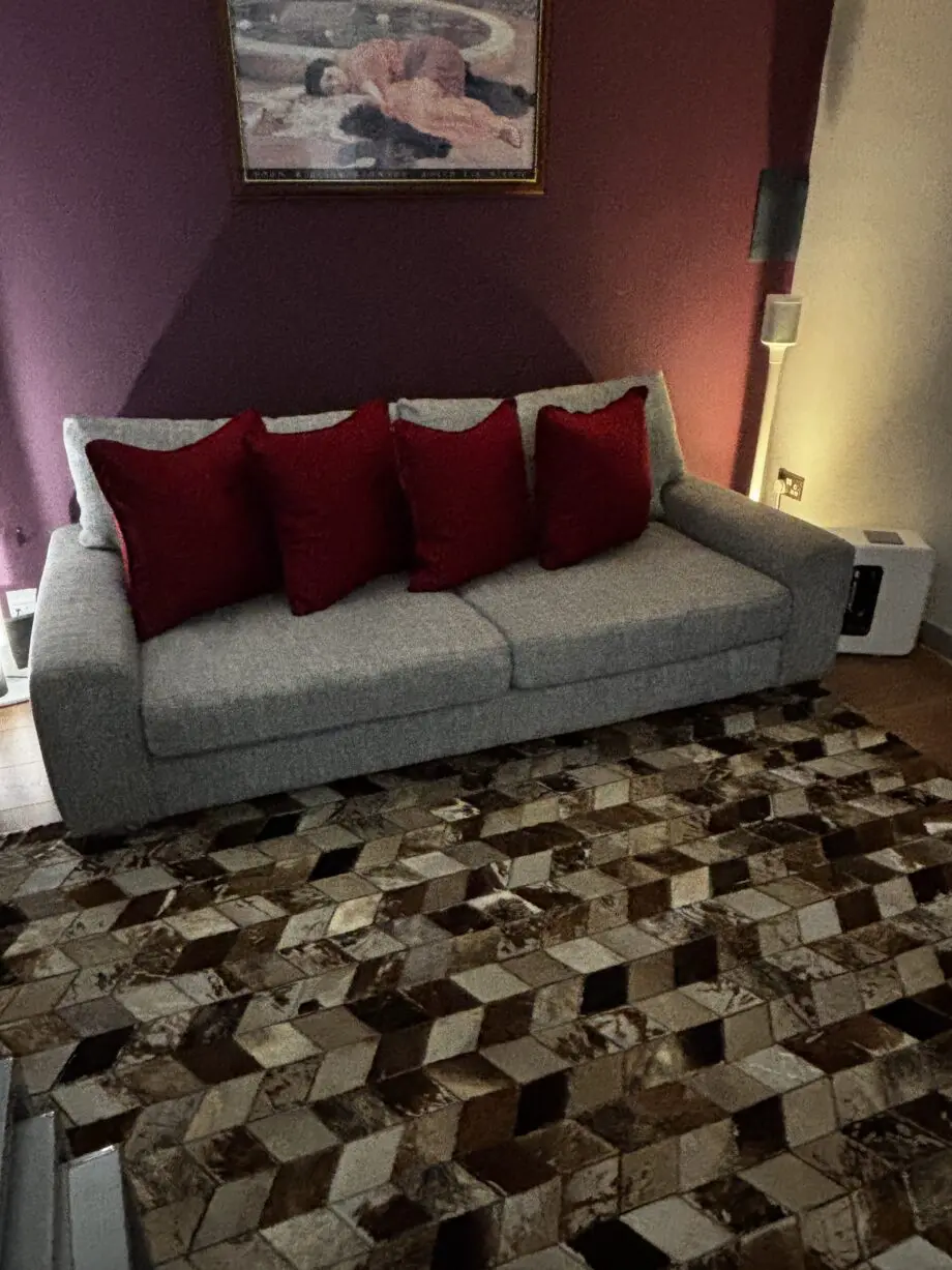 Very comfortable large two seater sofa