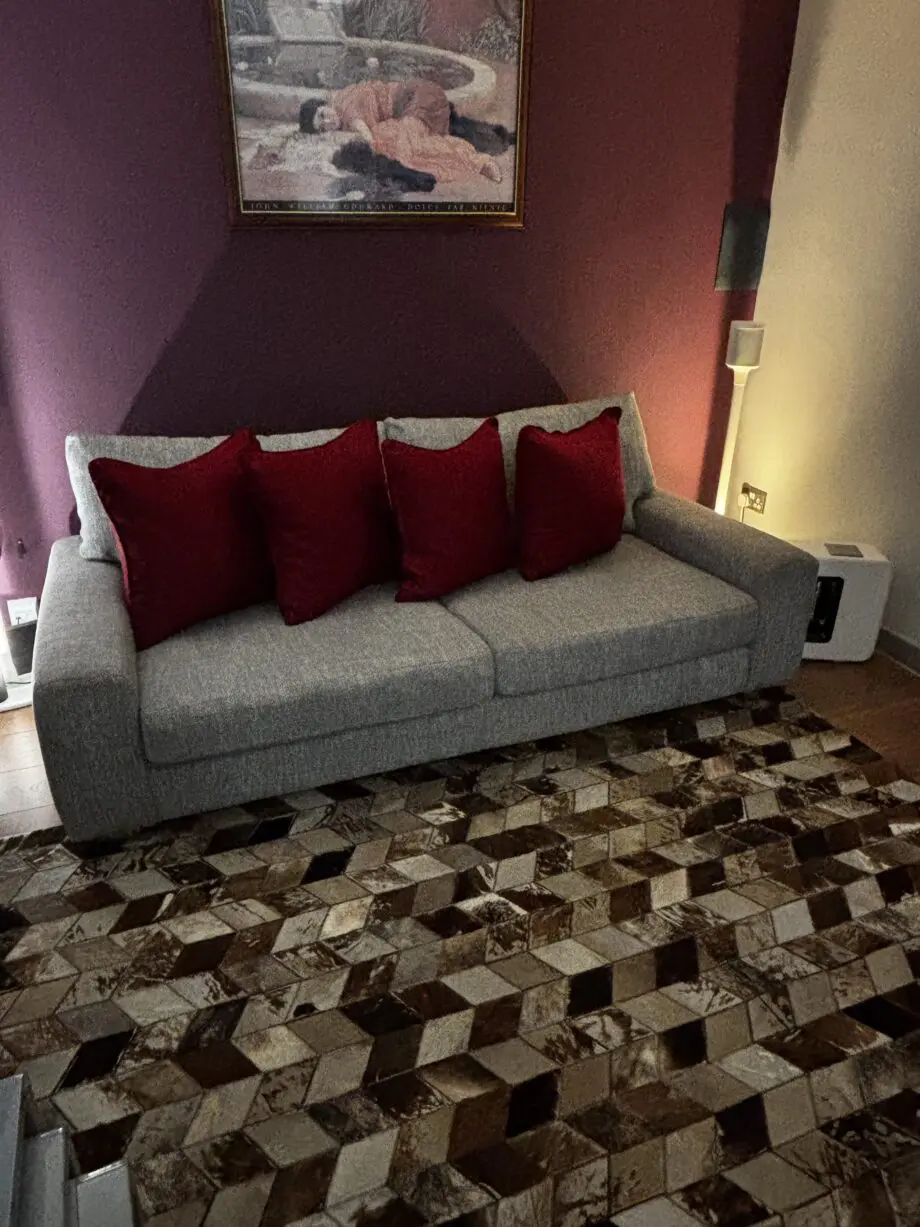 Very comfortable large two seater sofa